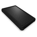 raidsonic icy box ib 223u3a b external enclosure for 25 sata hdd ssd usb30 silicone black extra photo 1