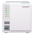 qnap ts 328 3 bay raid 5 nas quad core 2gb extra photo 1