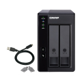 qnap tr 002 direct attached storage 2 bay usb32 type c extra photo 1