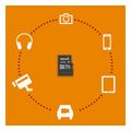philips ultra speed microsdhc card 16gb class 10 uhs i u1 adapter fm16mp45b 00 extra photo 2