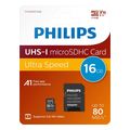 philips ultra speed microsdhc card 16gb class 10 uhs i u1 adapter fm16mp45b 00 extra photo 6