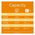 philips ultra speed microsdxc card 128gb class 10 uhs i u1 v10 adapter fm12mp45b 00 extra photo 3