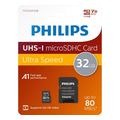 philips ultra speed microsdhc 2 pack 32gb class 10 uhs i u1 adapter fm32mp45d 00 extra photo 1