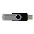 goodram uts2 128gb usb 20 flash drive black silver uts2 1280k0r11 extra photo 1