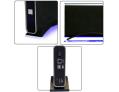 raidsonic icy box ib 360astus b bl 35 blue lighting aluminium case black extra photo 1