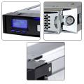 raidsonic mb 122skgf 1 b icy dock 35 sata aluminium lc display mobile rack black extra photo 1