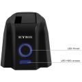 raidsonic ib 110stus2 b 25 35 icybox docking station extra photo 1