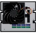 raidsonic ib 554ssk icybox 4bay dual channel sata sas backplane extra photo 2