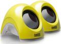 sweex notebook speaker set sunset yellow extra photo 1