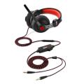 sharkoon rush er2 gaming stereo headset red extra photo 1