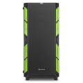case sharkoon ai7000 glass green extra photo 1