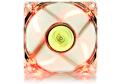 deepcool xfan 80l r 80mm transparent fan with red led extra photo 1