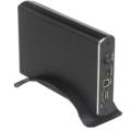 akasa ak ic010 bkeu elite leather finish aluminium enclosure for 35 sata hdd extra photo 1