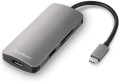 sharkoon usb 30 type c multiport adapter dark grey extra photo 1