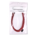 deepcool ec300 pci e rd pcie extension cable 30cm red extra photo 2