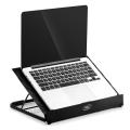 deepcool n9 ex laptop cooler 17 with aluminum panel usb hub extra photo 1