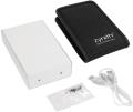 cn memory zynith2 25 hdd enclosure usb20 white extra photo 1
