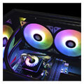 deepcool captain 240 pro v2 add rgb liquid cpu cooler extra photo 4