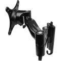 arctic w1b wall mount monitor arm with quick fix system black extra photo 1
