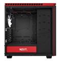 case nzxt h440 midi tower black red extra photo 2