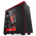 case nzxt h440 midi tower black red extra photo 5