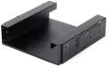 silverstone sdp10b 525 to 35  2x25 hdd ssd bay converter black extra photo 1