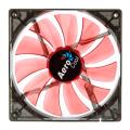 aerocool lightning led fan 140mm red extra photo 1