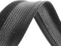 techflex flexo wrap incl fasteners sleeved 19mm black 1m extra photo 1