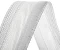 techflex flexo wrap incl fasteners 32mm sleeved white 1m extra photo 1