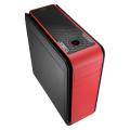 case aerocool ds 200 midi tower red extra photo 1