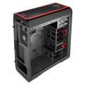 case aerocool ds 200 midi tower red extra photo 5