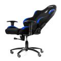 akracing gaming chair black blue extra photo 3