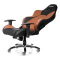 akracing premium gaming chair black brown extra photo 2