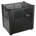 case lian li pc q36wx mini itx black window extra photo 2