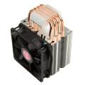 raijintek aidos black heatpipe cpu cooler pwm 92mm extra photo 2