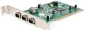 startech 4 port pci 1394a firewire adapter card with digital video editing kit extra photo 1