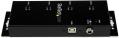 startech 4 port usb to db9 rs232 serial adapter hub extra photo 1