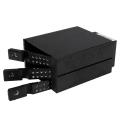 startech 3 bay aluminum trayless hot swap mobile rack backplane for 35 sas ii sata iii hdd extra photo 2