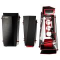 case in win s frame midi tower black red extra photo 2