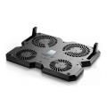 deepcool multicore x6 dual 140mm dual 100mm notebook cooler 156 black extra photo 2