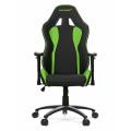 akracing nitro gaming chair black green extra photo 2