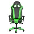 dxracer king gaming chair black green extra photo 1