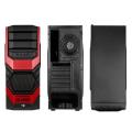 case aerocool cyclops midi tower red window extra photo 2