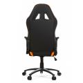 akracing nitro gaming chair black orange extra photo 1