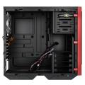 case in win 503 midi tower black red extra photo 2
