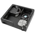 case silverstone sst ftz01b fortress mini itx black extra photo 2