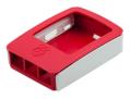 raspberry pi b 2 3 3b red white case extra photo 1