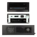 case antec isk family 300 mini itx inclusive 150w psu black extra photo 1