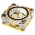 primochill vortex clear pmma flow indicator clear yellow extra photo 2