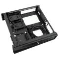 case silverstone sst rvz02b w raven htpc black and white extra photo 2